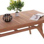 Τραπεζι Τραπεζαριας Wonder HM18116 Ξυλο Teak--Φυσικο 180x91x75υεκ. - Image 6