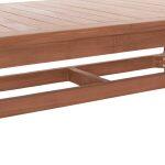 Τραπεζι Τραπεζαριας Wonder HM18116 Ξυλο Teak--Φυσικο 180x91x75υεκ. - Image 9