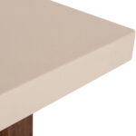 Τραπεζι Τραπεζαριας Fiber Cement & Ξυλο Ακακιας Astor HM6572.02 Μπεζ 240x100x75υεκ - Image 10