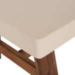 Τραπεζι Τραπεζαριας Fiber Cement & Ξυλο Ακακιας Maeve HM6575.02 Μπεζ 200x100x75υεκ - Image 8