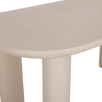 Τραπεζι Τραπεζαριας Fiber Cement Kiora HM6597.02 Μπεζ 200x100x76υεκ - Image 6
