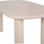 Τραπεζι Τραπεζαριας Fiber Cement Kiora HM6597.02 Μπεζ 200x100x76υεκ - Image 8