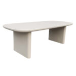 Τραπεζι Τραπεζαριας Fiber Cement Azami HM6600.02 Μπεζ 240x100x75υεκ.