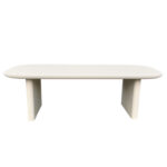 Τραπεζι Τραπεζαριας Fiber Cement Azami HM6600.02 Μπεζ 240x100x75υεκ. - Image 3
