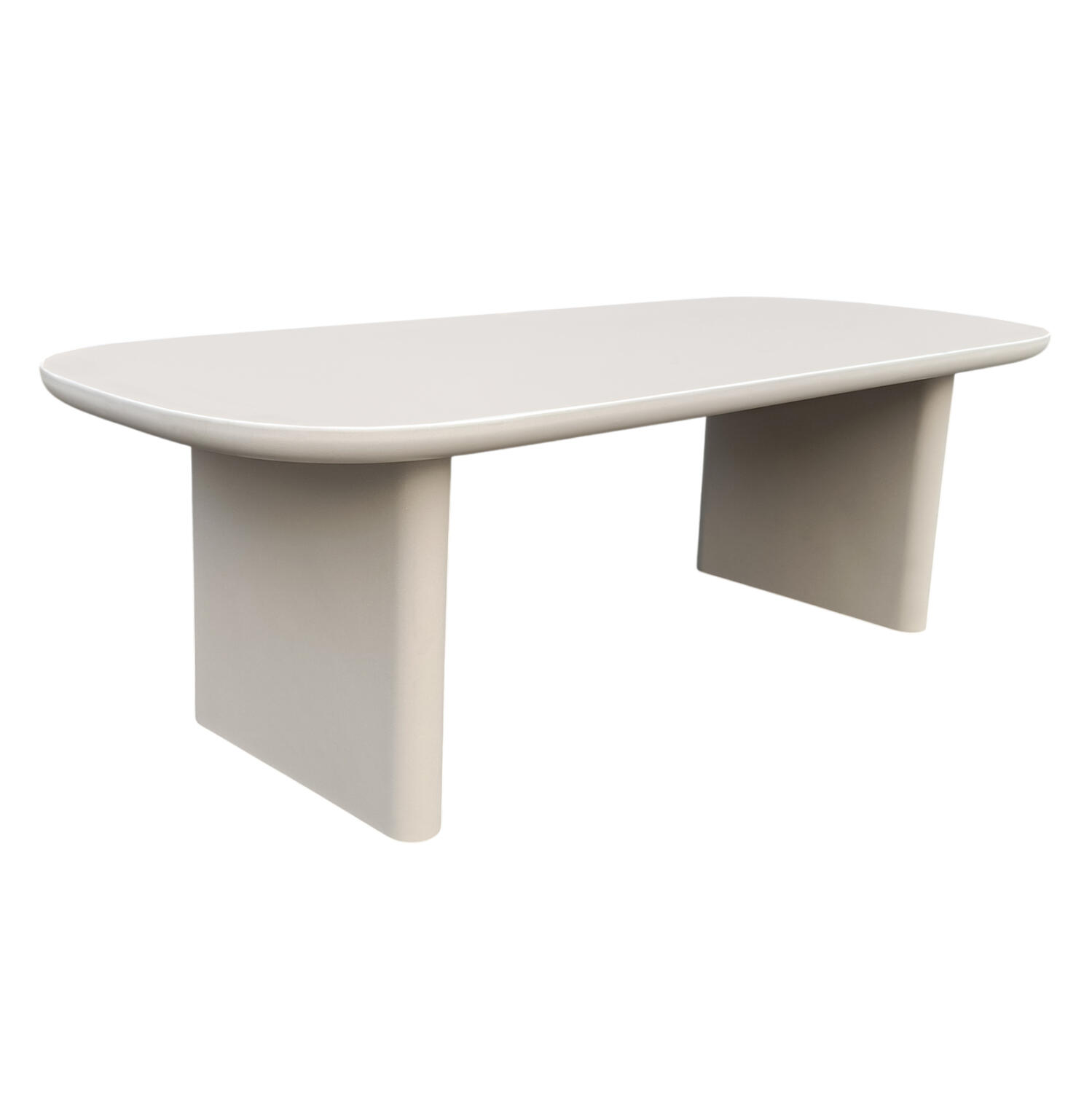 trapezi-trapezarias-fb9660002-mpez-fiber Τραπεζι Τραπεζαριας Fiber Cement Azami HM6600.02 Μπεζ 240x100x75υεκ. - Image 1