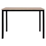 Τραπεζι Τραπεζαριας Panya HM8332, 110x70χ76 Sonoma, Μαυρα Ποδια - Image 3