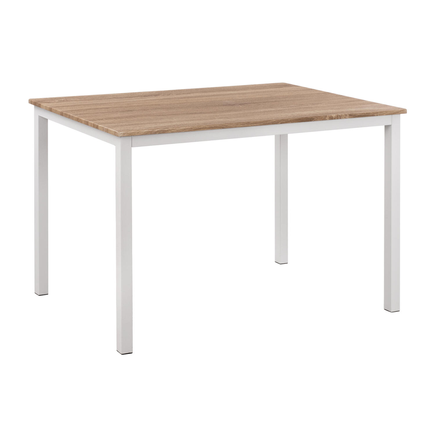 trapezi-trapezarias-fb9833202-110x70ch76 Τραπεζι Τραπεζαριας Panya HM8332.02, 110x70χ76, Sonoma, Λευκα Ποδια - Image 1