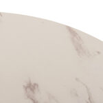 Τραπεζι Τραπεζαριας Rollo HM9421.11 Στρογγυλο White Marble φ90x74υεκ. - Image 9