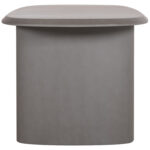 Τραπεζι Τραπεζαριας Fiber Cement Οβαλ Glen HM6598.01 Γκρι 260x95x75υεκ - Image 4