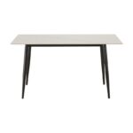 Τραπεζι Τραπεζαριας Fylliana 802 Λευκο Χρωμα 140x80x75εκ - Image 2