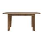 Τραπεζι Τραπεζαριας Fylliana Bhopal Golden Brown Χρωμα 180x90x76εκ - Image 2