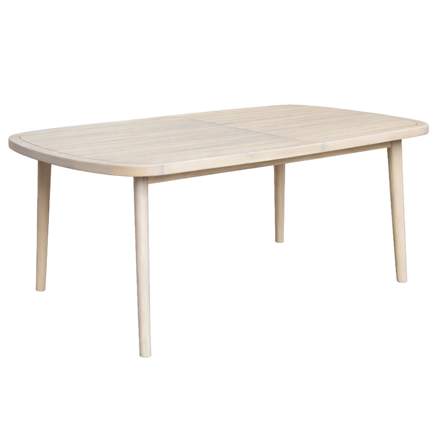 trapezi-trapezarias-obal-fb96526-xylo-ak Τραπεζι Τραπεζαριας Οβαλ Debbie HM6526 Ξυλο Ακακιας Σε Φυσικο 160x90x74υεκ - Image 1