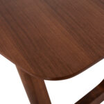 Τραπεζι Τραπεζαριας Riner Ορθογωνιο HM9745 MDF Με Καπλαμα Καρυδιας 180x90x76εκ. - Image 7