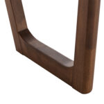 Τραπεζι Τραπεζαριας Riner Ορθογωνιο HM9745 MDF Με Καπλαμα Καρυδιας 180x90x76εκ. - Image 8