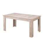 Τραπεζι Τραπεζαριας Oscar Ts 160 Grey Oak 160,5x90x76,5εκ