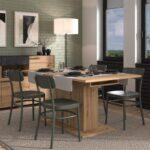 Τραπεζι Τραπεζαριας Ανοιγομενο Sabrina Artisan Oak Χρωμα 160(200)x92x76εκ - Image 2