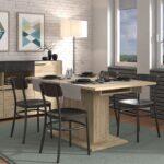 Τραπεζι Τραπεζαριας Ανοιγομενο Sabrina Grey Oak Χρωμα 160(200)x92x76εκ - Image 2