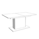 Τραπεζι Τραπεζαριας Ανοιγομενο Sabrina Grey Oak Χρωμα 160(200)x92x76εκ - Image 6