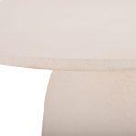 Τραπεζι Τραπεζαριας Στρογγυλο Seppo HM18154.02 Fiber Cement λευκο--φ119,5x75,5υεκ. - Image 10