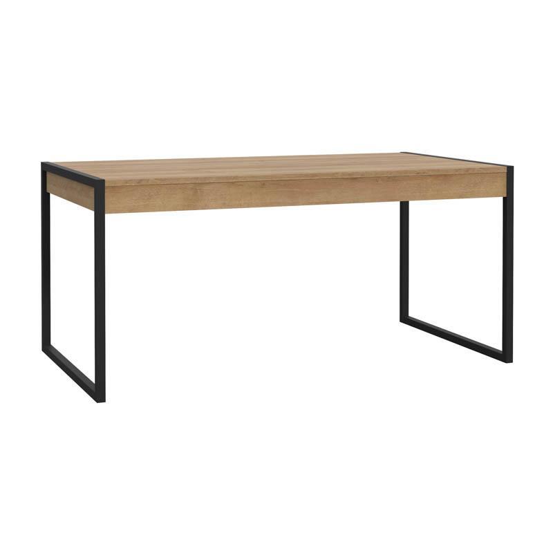 trapezi-trapezarias-terrano-riviera-oak-chroma-166x90x77ek1778842511 Τραπεζι Τραπεζαριας Terrano Riviera Oak Χρωμα 166x90x77εκ - Image 1