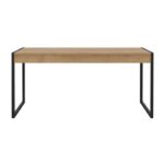 Τραπεζι Τραπεζαριας Terrano Riviera Oak Χρωμα 166x90x77εκ - Image 3