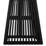 Τραπεζι Τραπεζαριας Τετραγωνο Frantz HM9458.02 Mindi Ξυλο Μαυρο 80x80x78yεκ. - Image 5