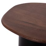 Τραπεζιa Σαλονιου 3τμχ Pebbles HM18004 Mango Top-Μεταλλικες Μαυρες Βασεις - Image 6