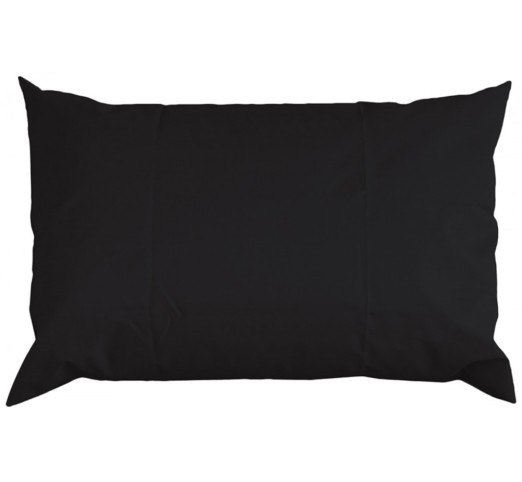 waterproof-rect-pouph-28916-109289 Waterproof Rect Black Πουφ Υφασμάτινο - Image 1
