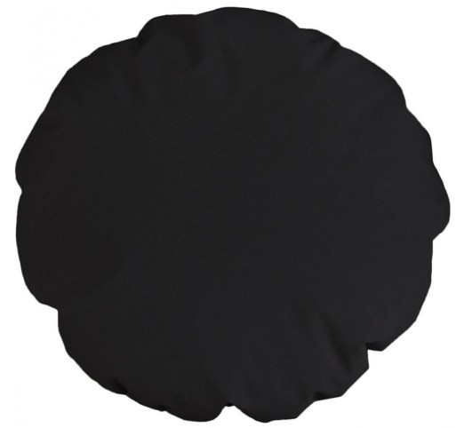 waterproof-round-pouph-28915-109313 Waterproof Round Black Πουφ Υφασμάτινο - Image 1