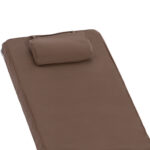 Ξαπλωστρα Κορινος HM10773.04T Ξυλο Πευκου Καρυδι--Μαξιλαρι Σε Μοκα 79x204x80υεκ - Image 7