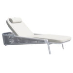 Ξαπλωστρα Xantion ηm6475.02 Ivory Αλουμινιο--Μπεζ Σχοινι-Olefin 75x210x92υεκ