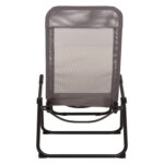 Ξαπλωστρα Κουνιστη Swingsand HM6553.01 Γκρι Textilene--Μαυρο Μεταλλο 143x60x94υεκ - Image 6