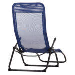 Ξαπλωστρα Κουνιστη Swingsand HM6553.05 Μπλε Textilene--Μαυρο Μεταλλο 143x60x94υεκ - Image 6