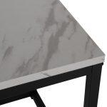 Ζιγκον Grelay 2 Τεμ MDF Οψη Μαρμαρου & Μεταλλο HM8762.12 45χ45χ50εκ. & 37χ37χ43 Εκ. - Image 12