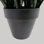 Dark Pure Grass Φυτο Τεχνητο Σε Γλαστρα 68cm Pvc Πρασινο Σκουρο - Image 3