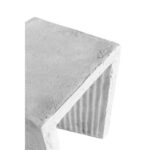 Gate Side Table Cement 34x34x47cm - Image 3