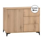 Κομοτα Fylliana Alicante Natural Canella Oak Χρωμα 106x40x84εκ