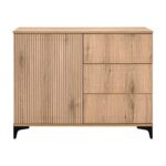 Κομοτα Fylliana Alicante Natural Canella Oak Χρωμα 106x40x84εκ - Image 3