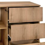 Κομοτα Fylliana Alicante Natural Canella Oak Χρωμα 106x40x84εκ - Image 5